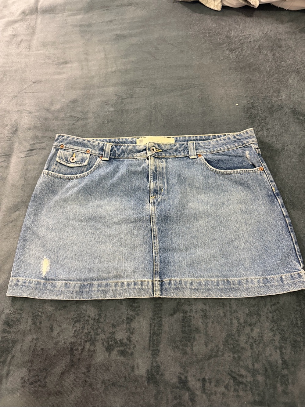GAP Light Blue Denim Mini Skirt